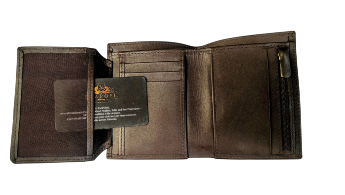 The 'Book Wallet' - Paaposh Signature Full Grain Leather Wallet By Paaposh.com