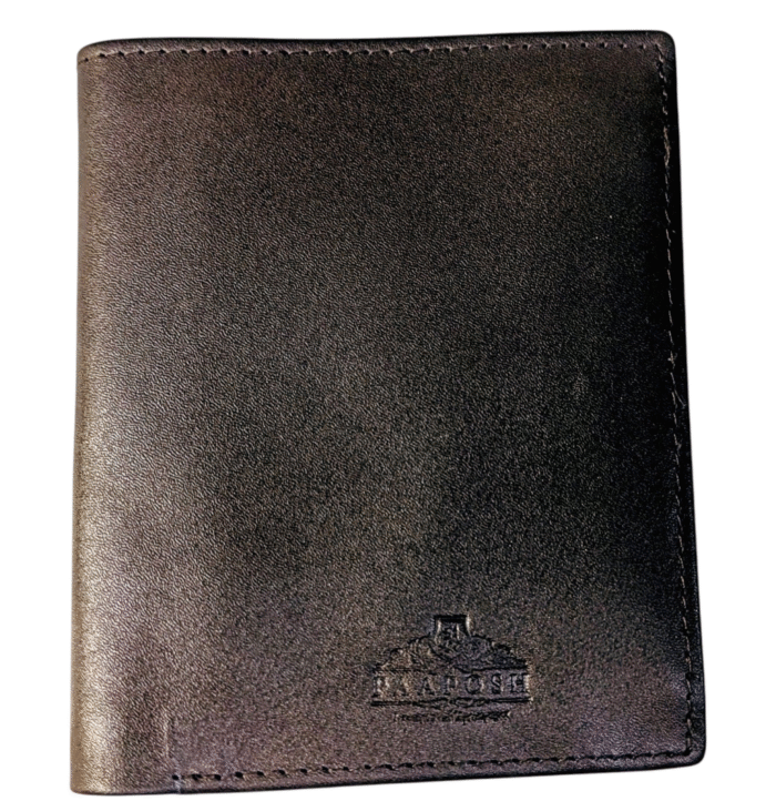 The 'Book Wallet' - Paaposh Signature Full Grain Leather Wallet By Paaposh.com
